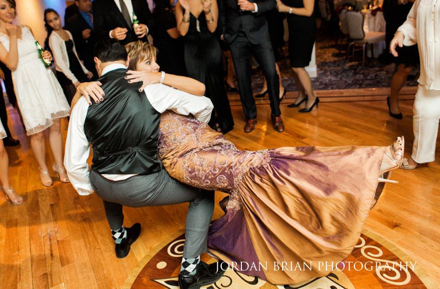 Crystal Point Yacht Club wedding.